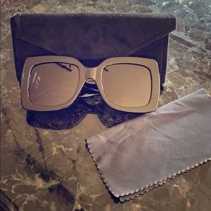 Big Square Polarized Oversized Ladies Sunglasses